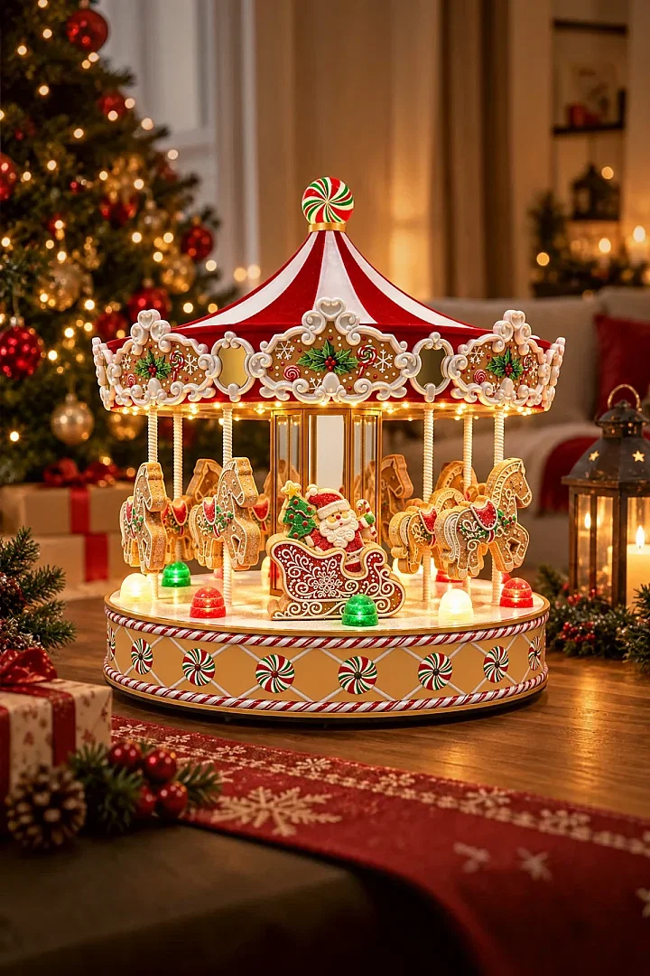 Mr. Christmas Kurabiye Adamlı Atlı Karınca - Beysüs (1)