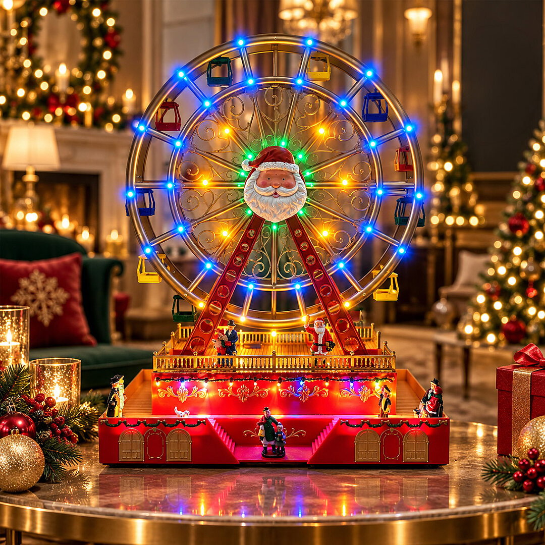 Mr. Christmas Noel Babalı Dönme Dolap - 2