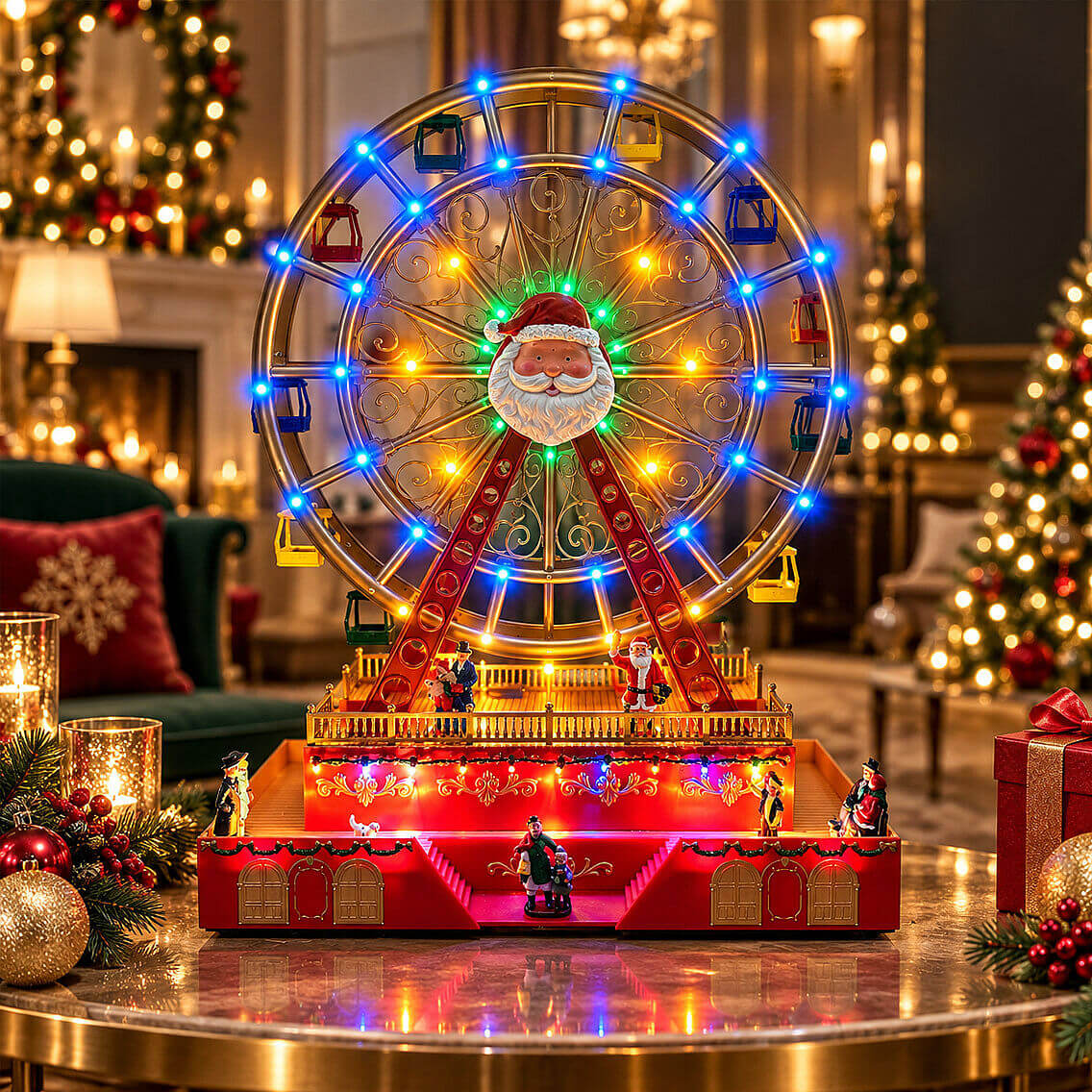 Mr. Christmas Noel Babalı Dönme Dolap - 2