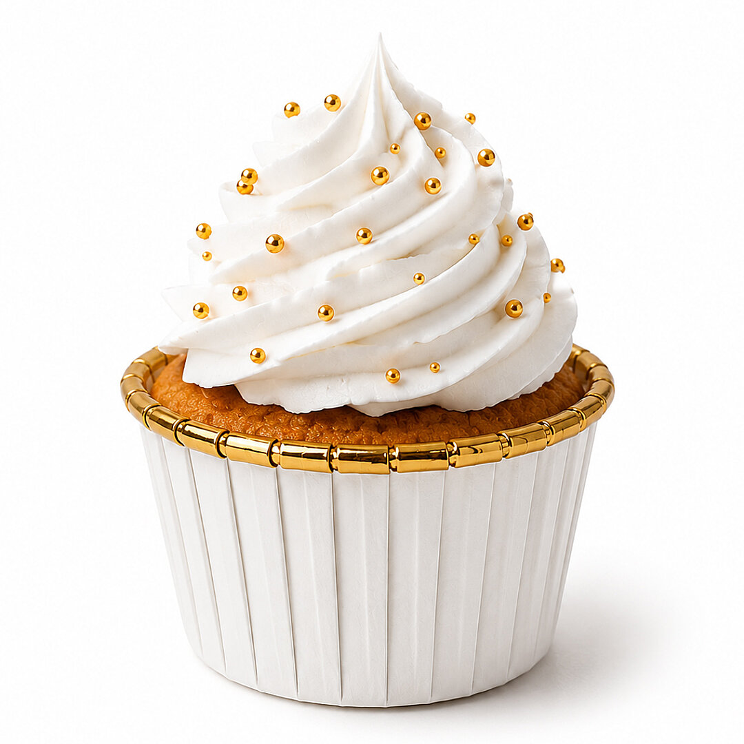 Muffin Kalıbı 25'li Beyaz - 1