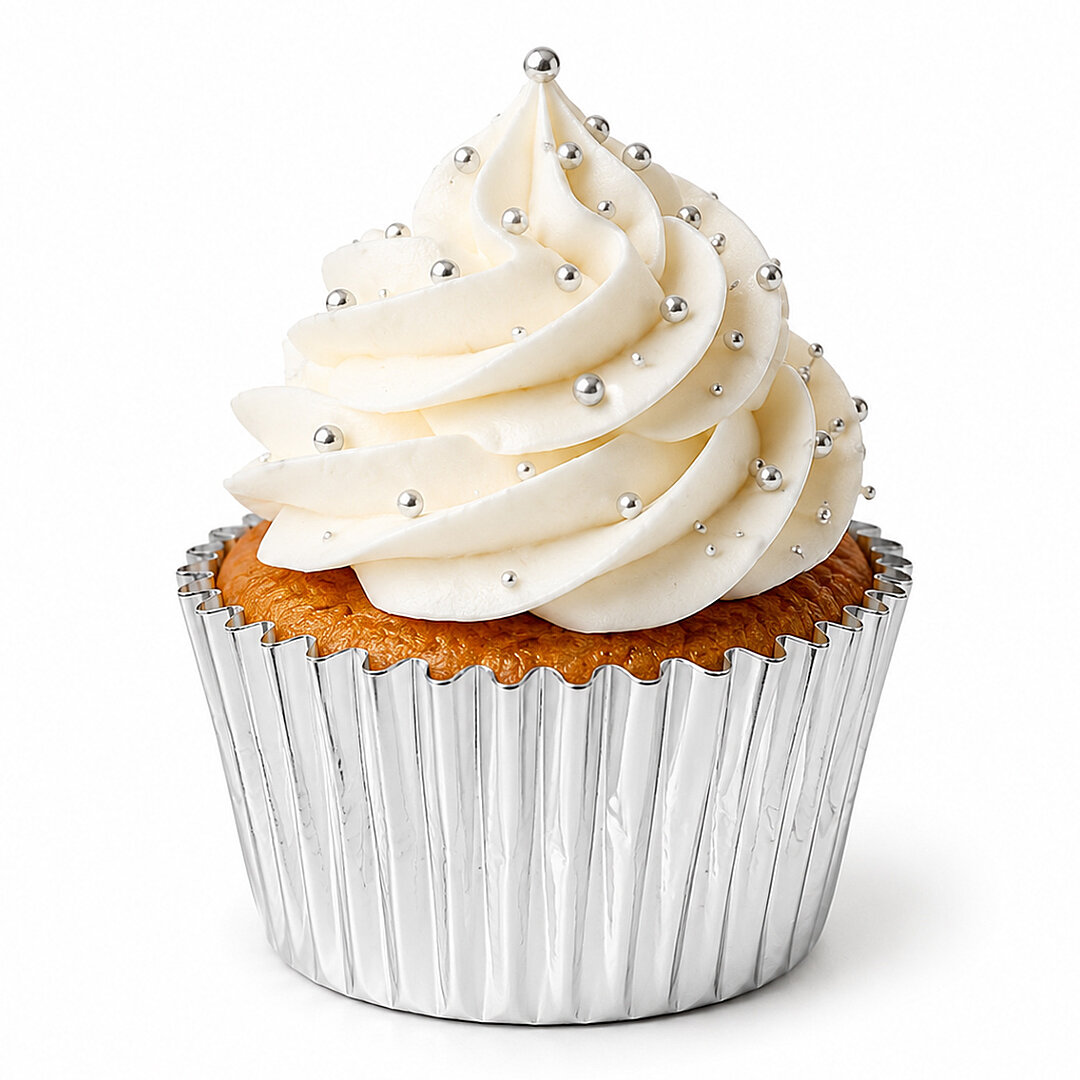 Muffin Kalıbı 25'li Gümüş - 1