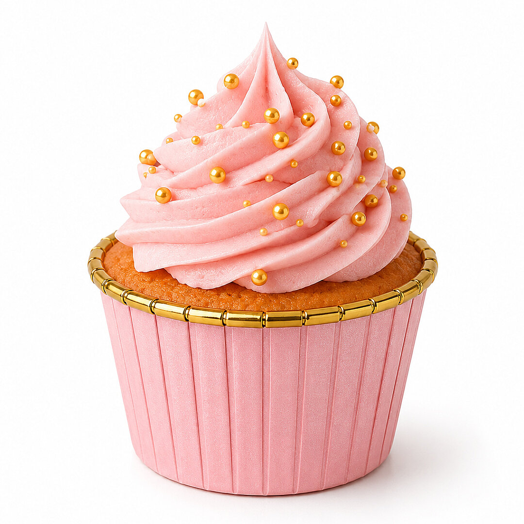 Muffin Kalıbı 25'li Pembe - 1