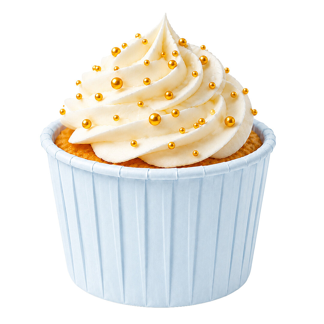 Muffin Kalıbı 50'li Mavi - Beysüs