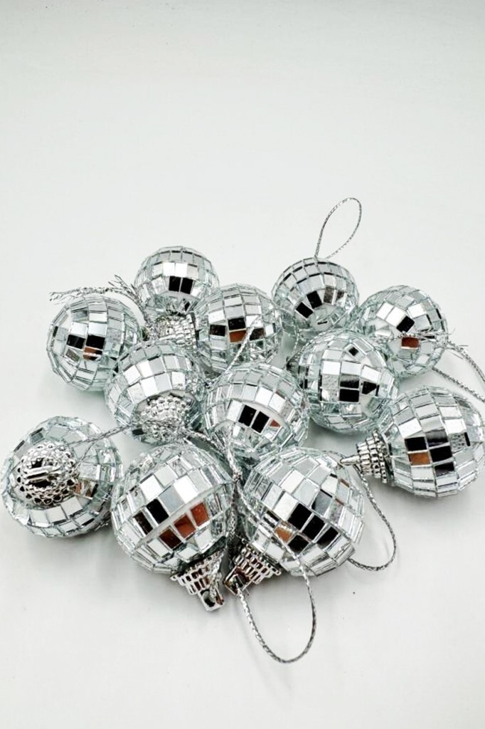 Beysüs Yılbaşı Çam Ağacı Süsü Parlak Aynalı Disko Topu Cici Top 3cm 12'li - 3