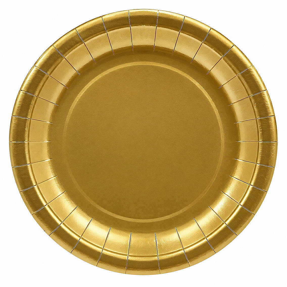 Parti Kağıt Tabak 8'li Gold - 2