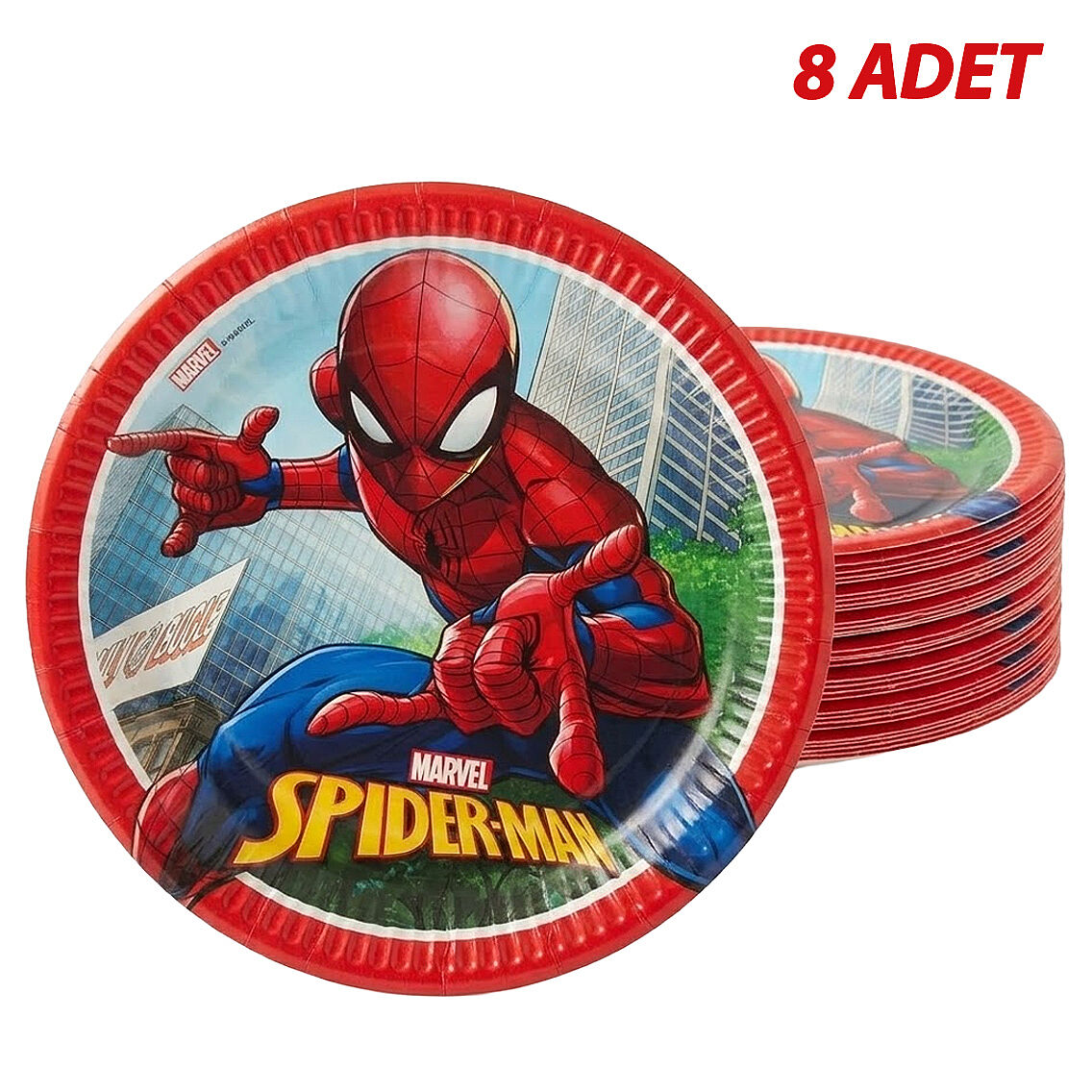 Parti Lisanslı Tabak Spiderman - 1