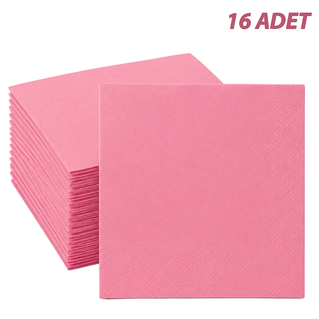 Parti Peçete 16'lı Pembe - 1