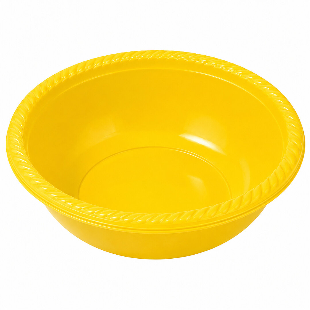 Parti Salata Kasesi Plastik Sarı - Beysüs