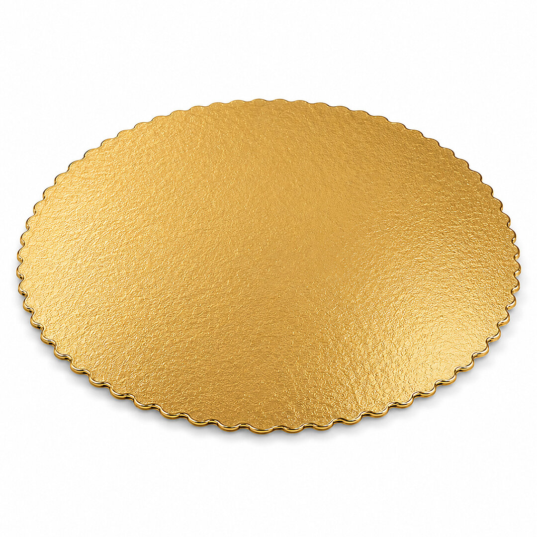 Pasta Altlığı Gold Yuvarlak 30x32 cm - 3