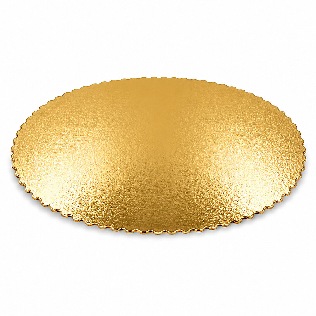 Pasta Altlığı Gold Yuvarlak 30x40 cm - 3