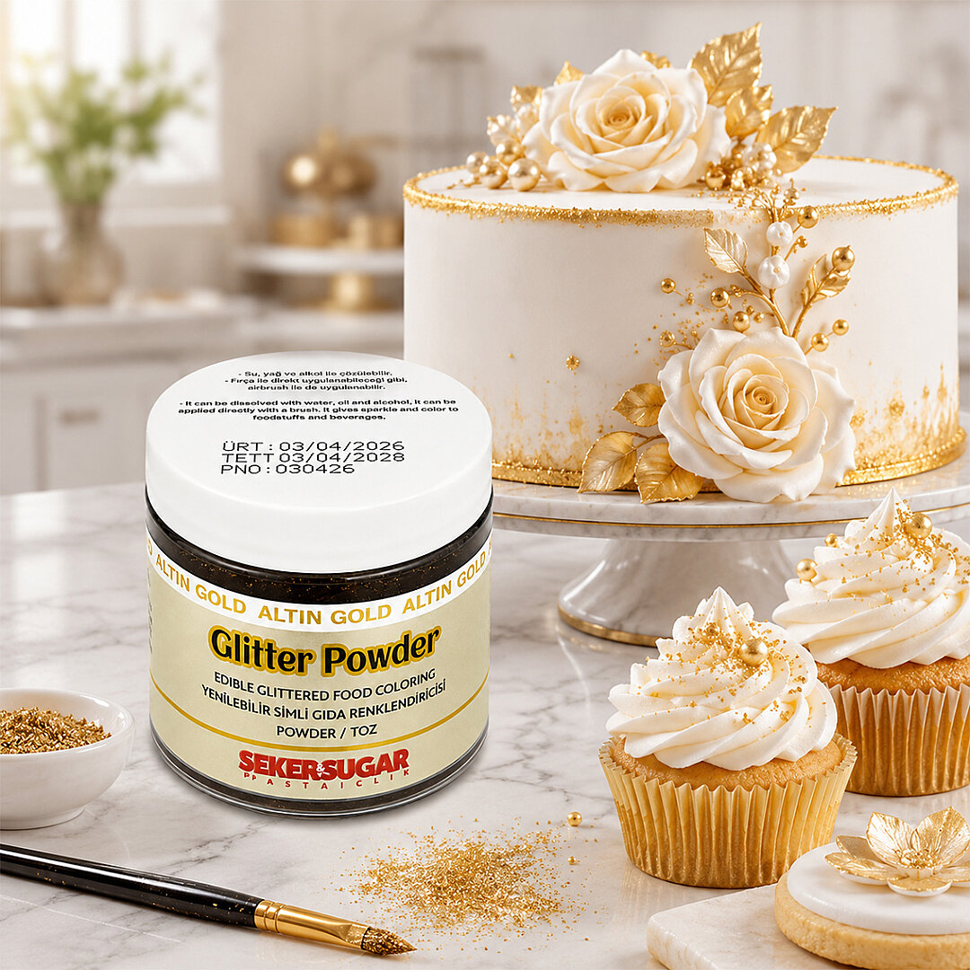 Pasta Yenilebilir Toz Sim Gold - 2