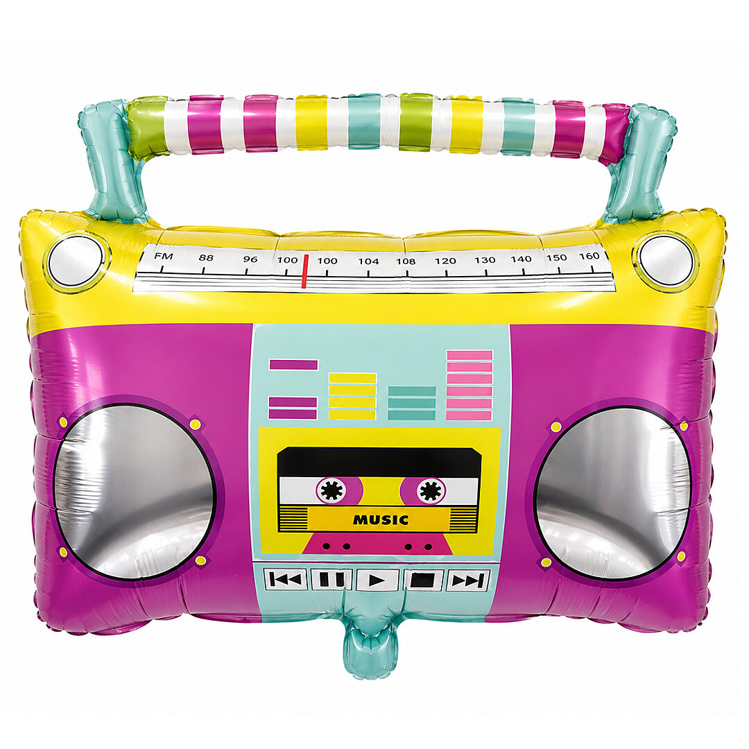 Pembe Radyo Folyo Balon - 1