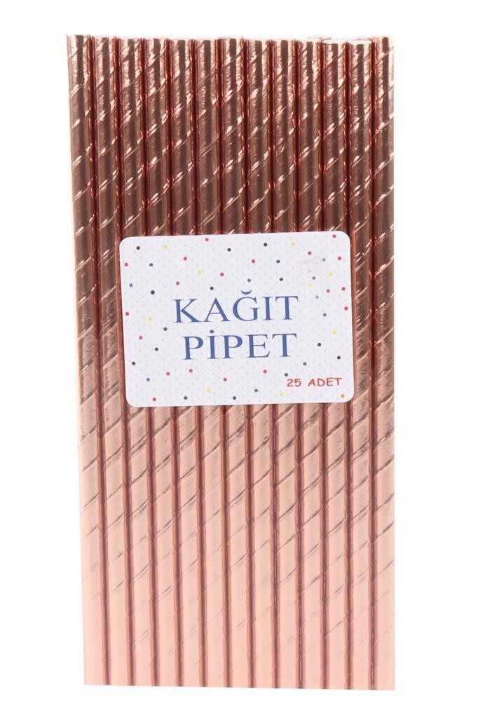 Pipet Kağıt Rose Gold 24 lü - 3