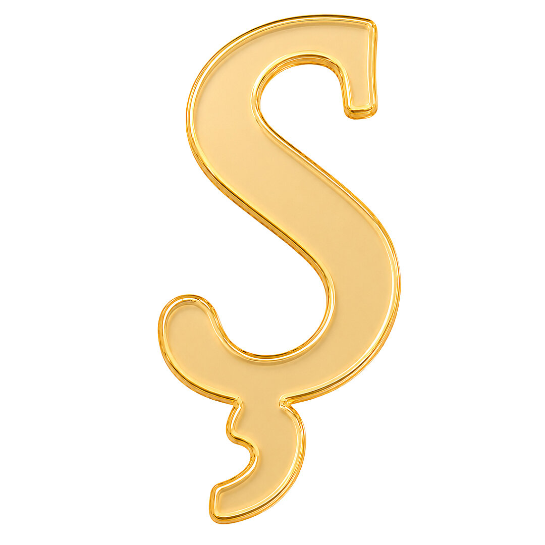 Pleksi Harf 4 cm Gold Ş 4 cm - 1
