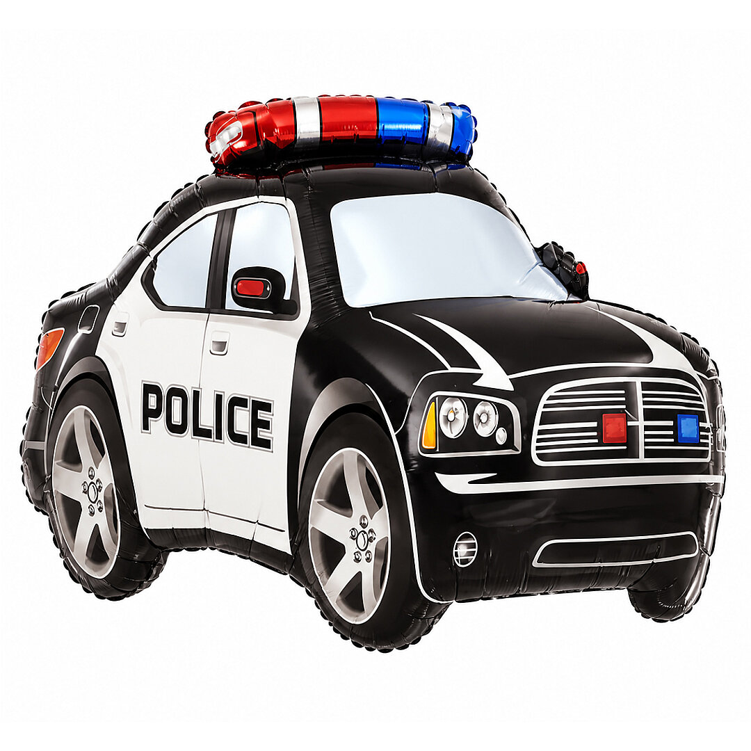 Polis Arabası Folyo Balon - 1
