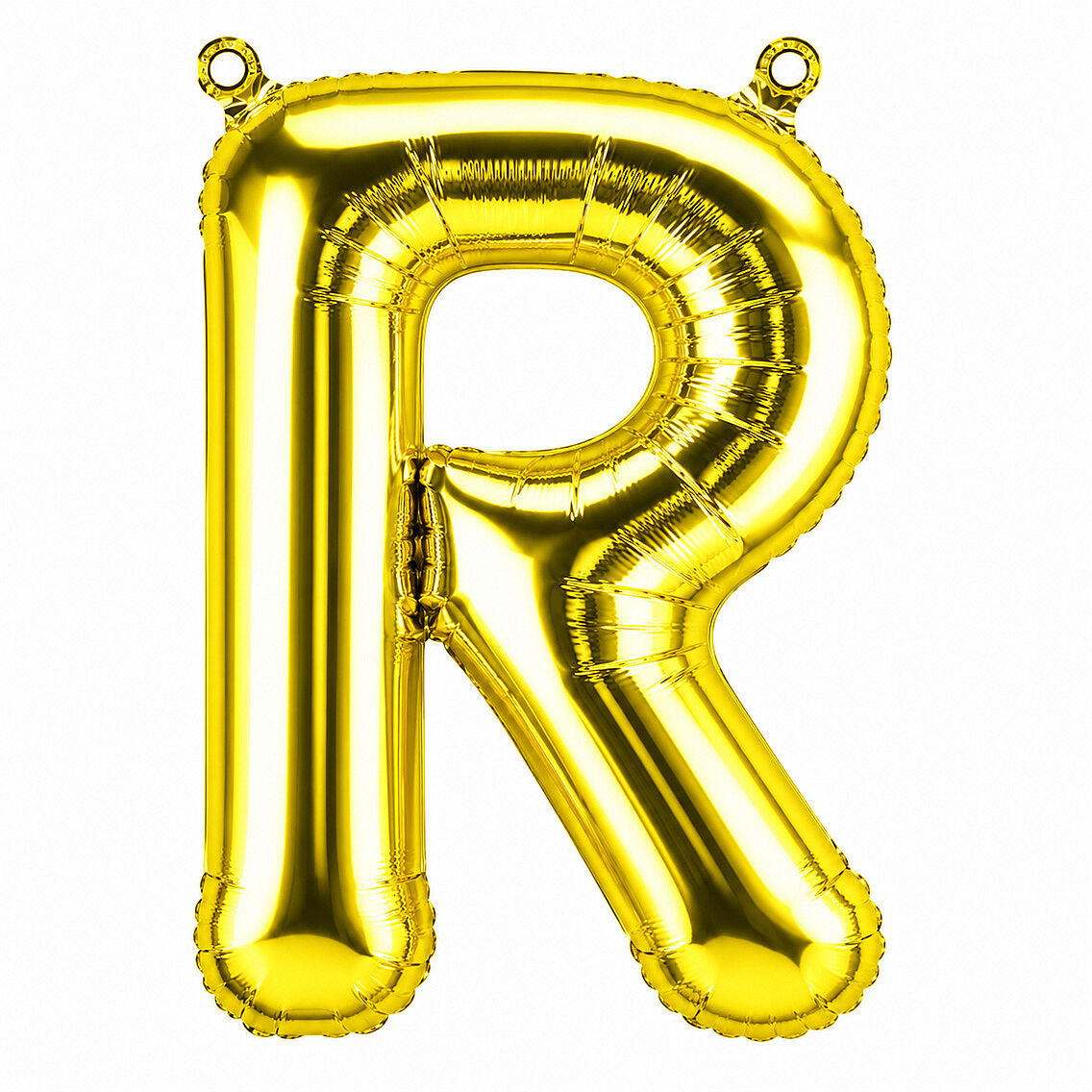 R Harfi Folyo Balon Altın Rengi (36 cm) - 1