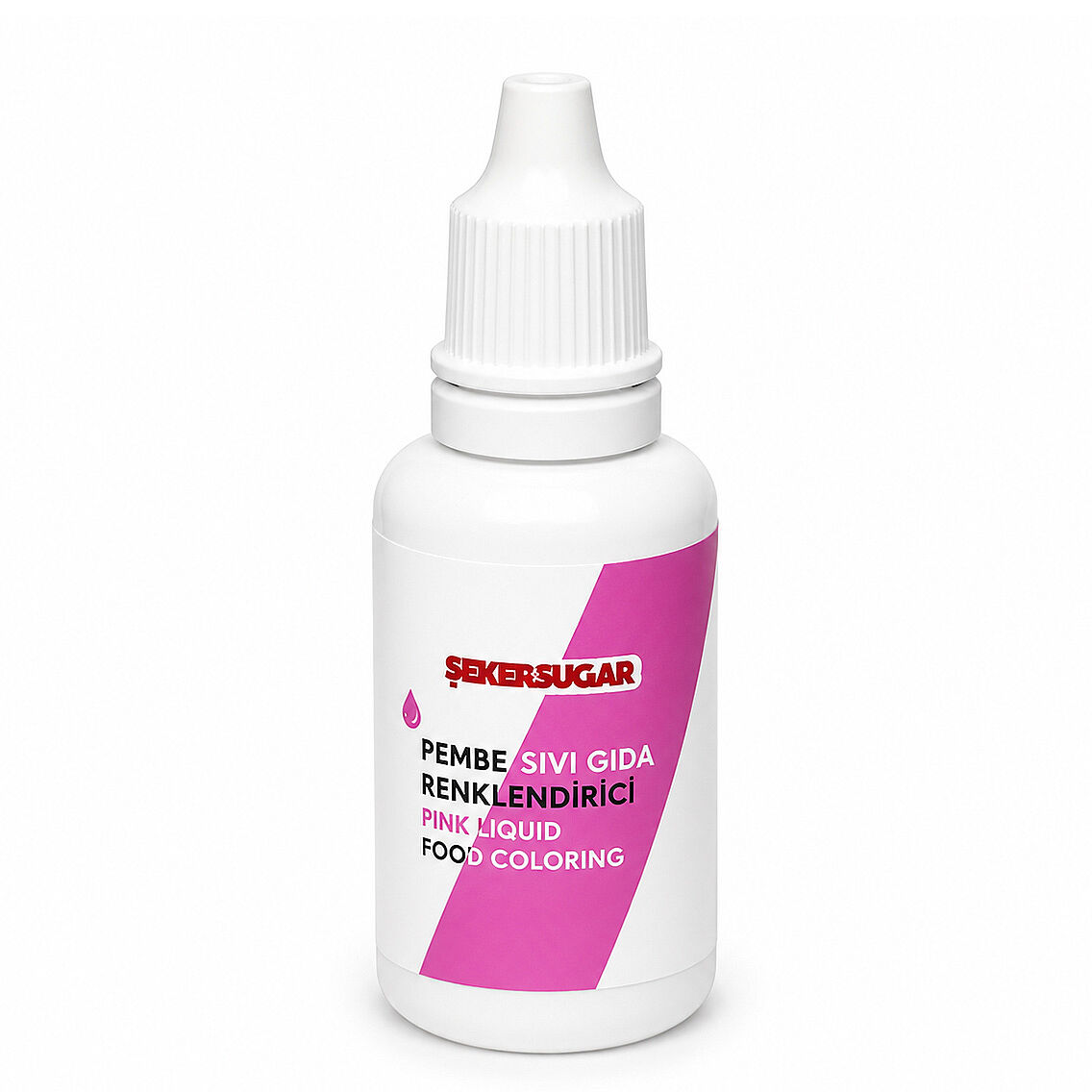Renklendirici Yenilebilir Pembe Gıda Boyası 20 ml. - 2