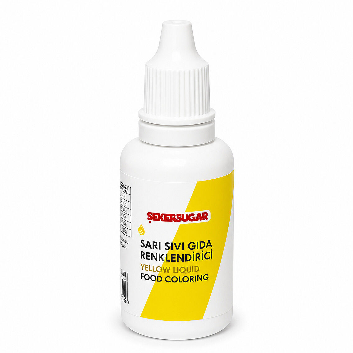 Renklendirici Yenilebilir Sarı Gıda Boyası 20 ml. - 2