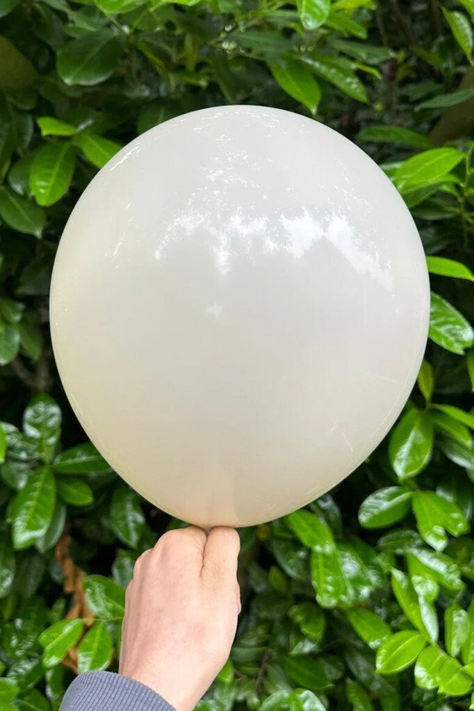 Retro Deniz Kumu Balon Bej 20 adet 12inç - Beysüs (1)