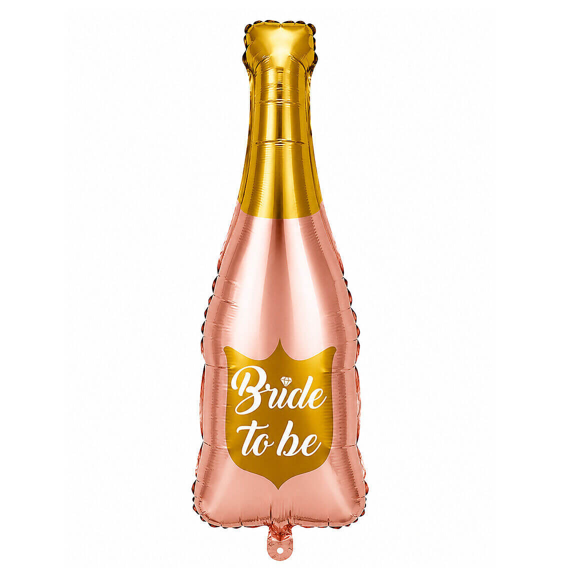 Şampanya Şişe Bride To Be Rose Gold Folyo Balon - 1