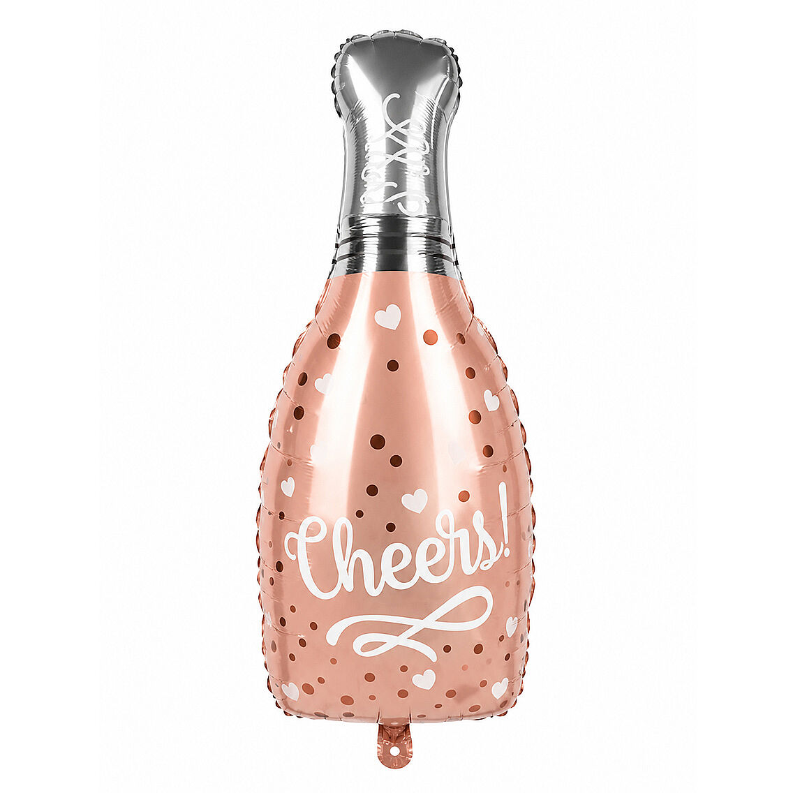 Şampanya Şişe Cheers Rose Gold Folyo Balon - 1