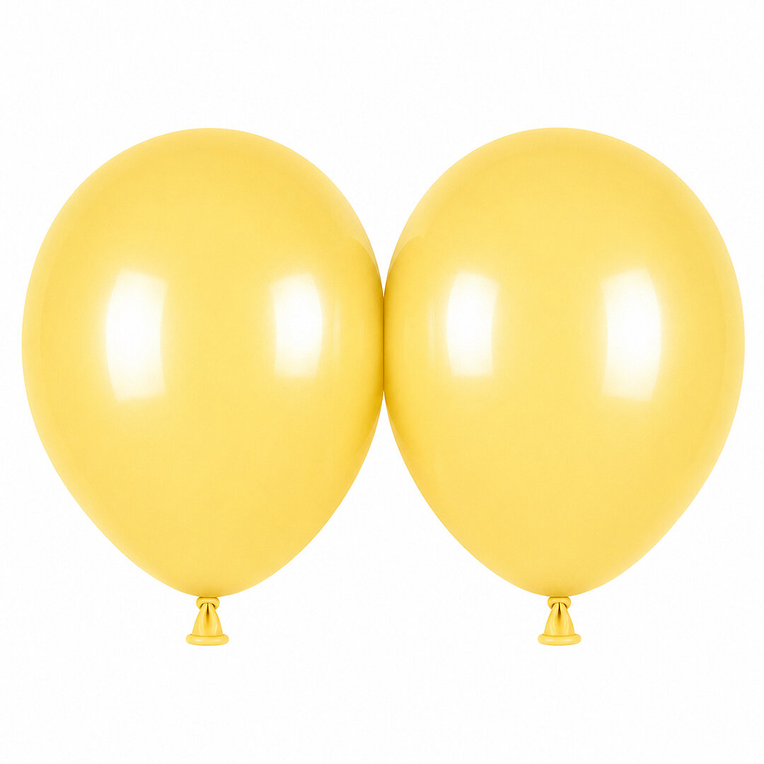 Sarı Renk Lateks makaron Balon (45 cm) - 2 Adet - Beysüs