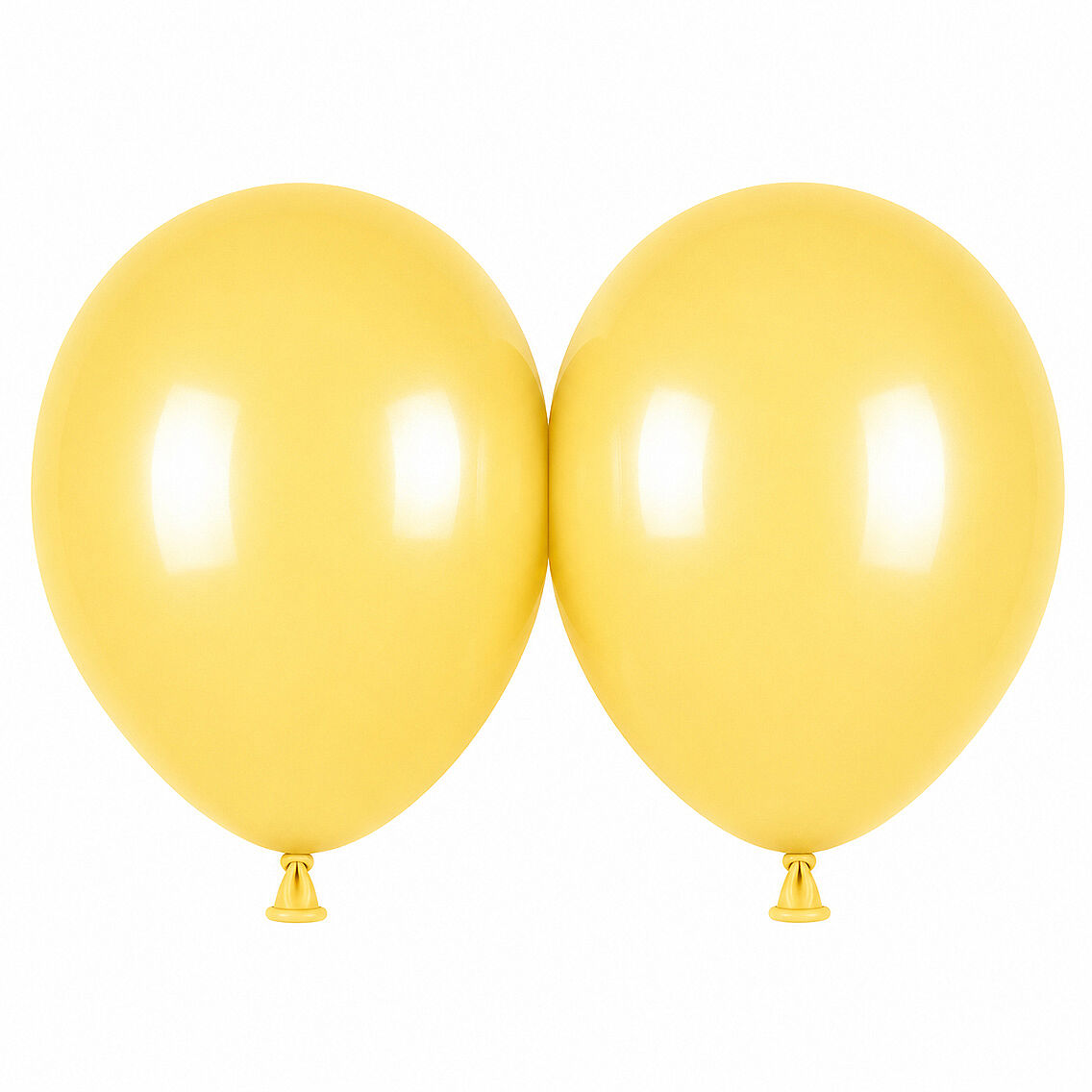 Sarı Renk Lateks makaron Balon (45 cm) - 2 Adet - 1