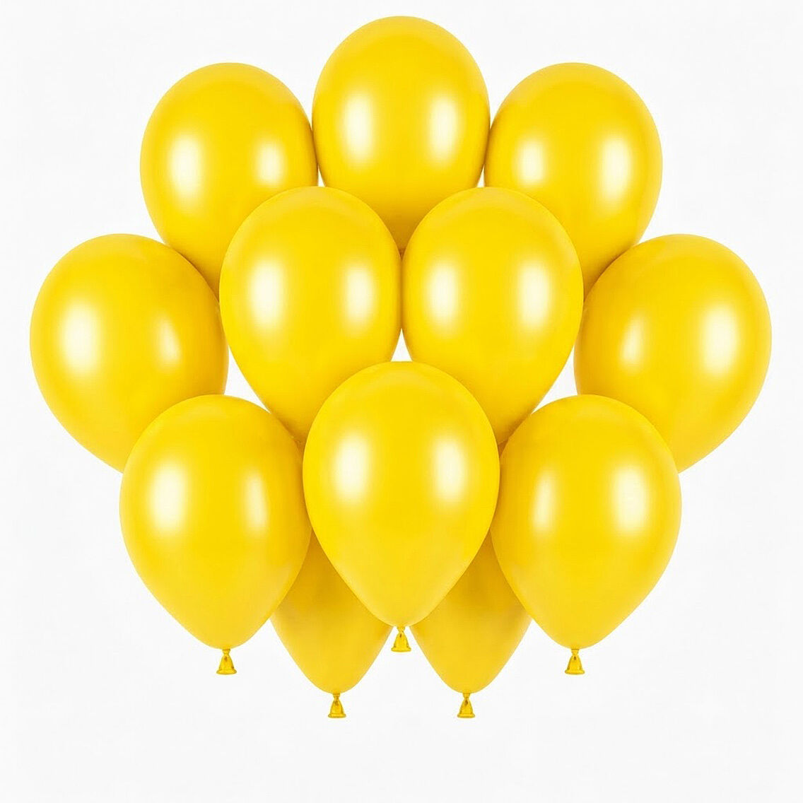 Sarı Renk Lateks Pastel Balon (30 cm) - 12 Adet - 1