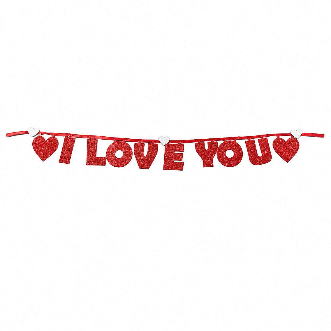 Sevgililer Günü I Love You Banner - 1
