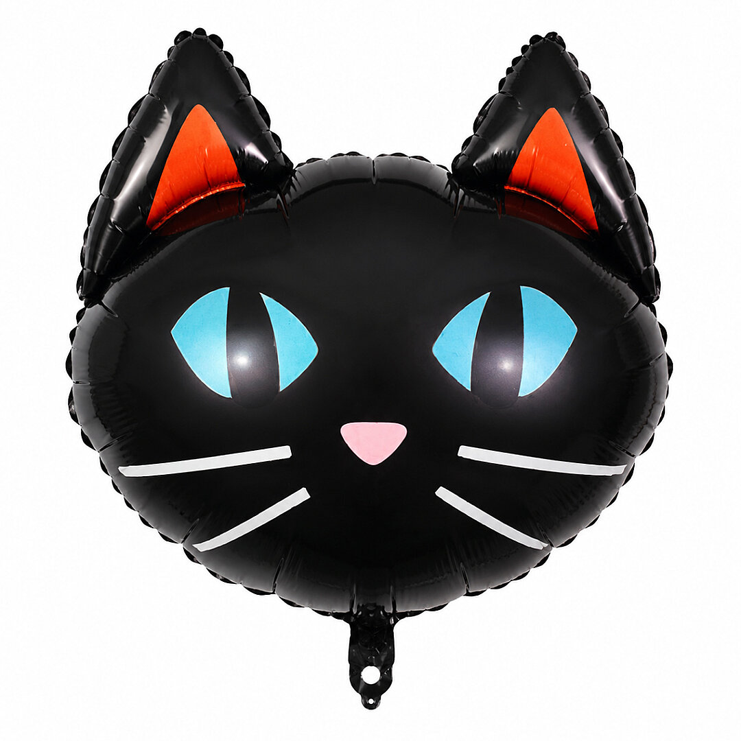 Siyah Renk Kedi Folyo Balon - 1