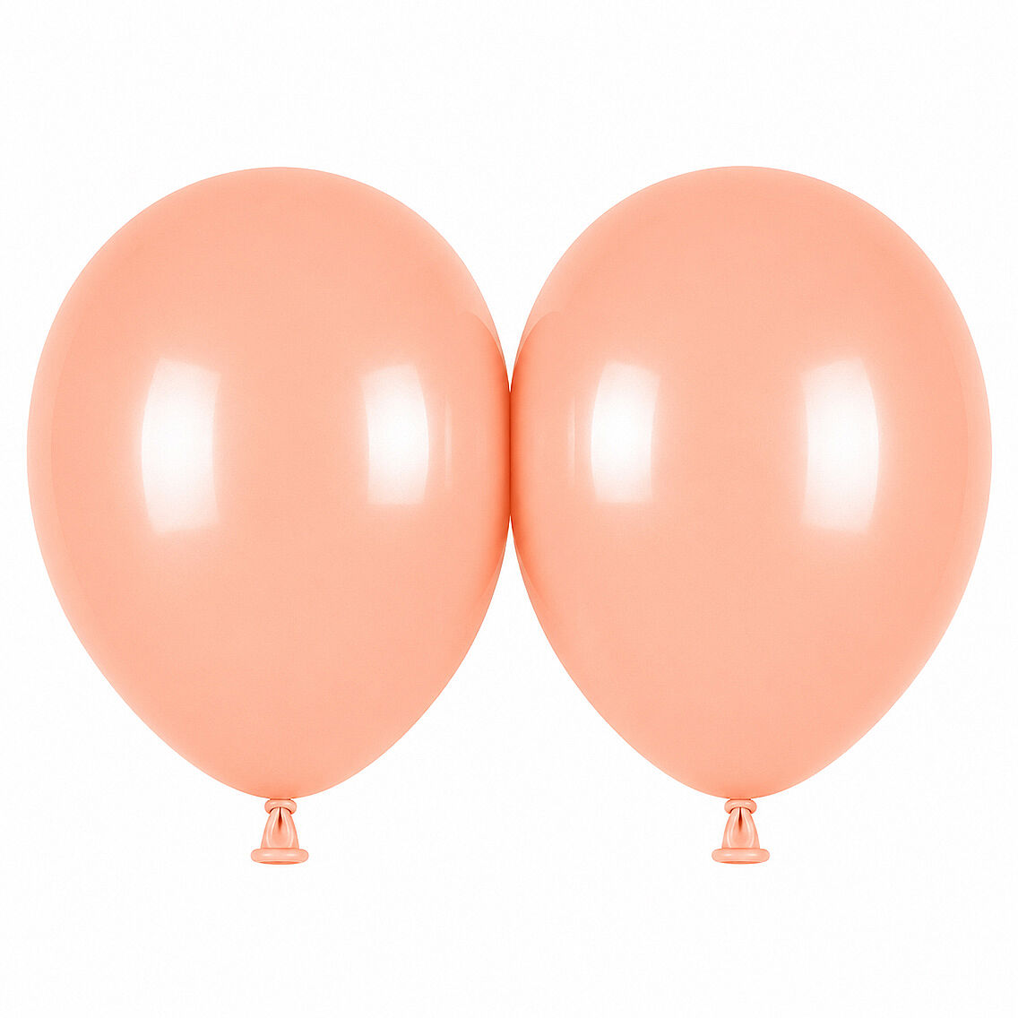 Somon Renk Lateks makaron Balon (45 cm) - 2 Adet - 1