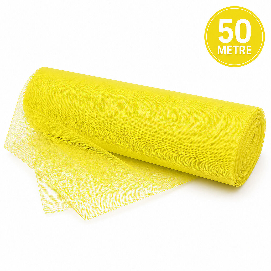 Süsleme Tülü Sarı Grek Tül 50 m - 1