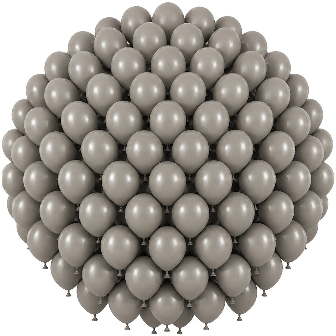 Taş Renk Lateks Retro Balon (30 cm) - 100 Adet - Beysüs