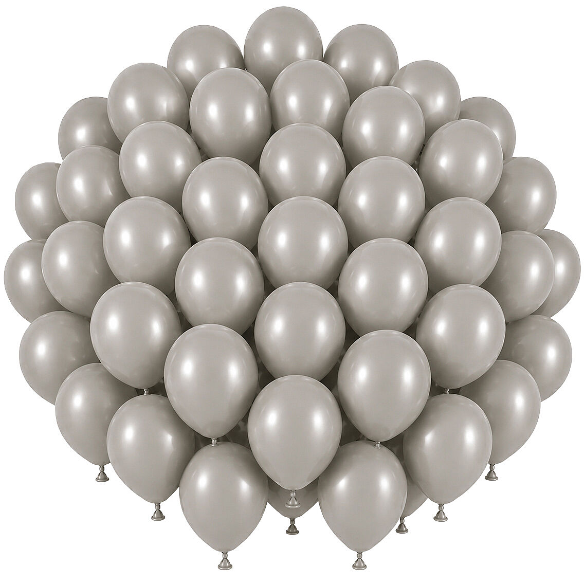 Taş Renk Lateks Retro Balon (30 cm) - 50 Adet - 1