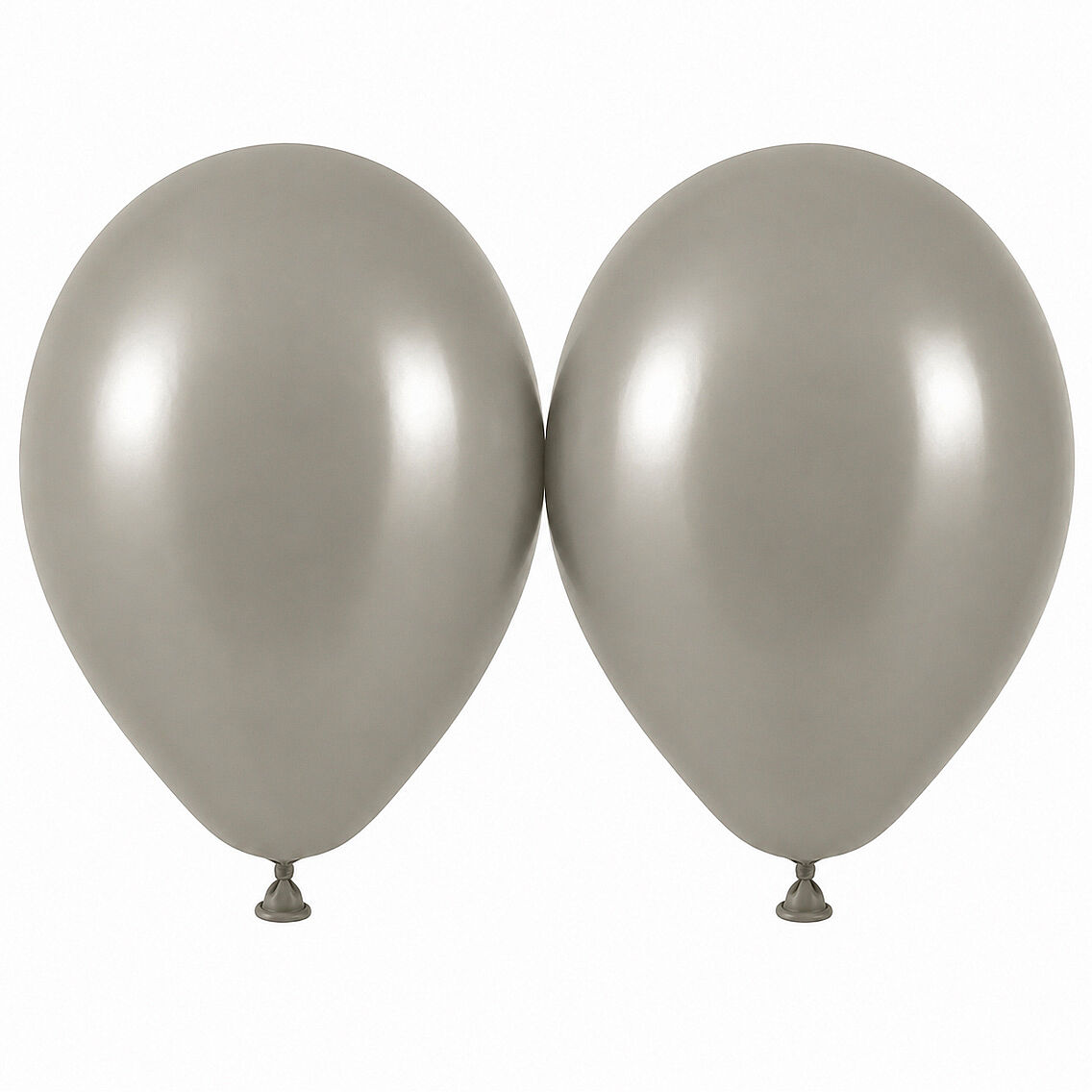 Taş Renk Lateks Retro Balon (50 cm) - 2 Adet - 1