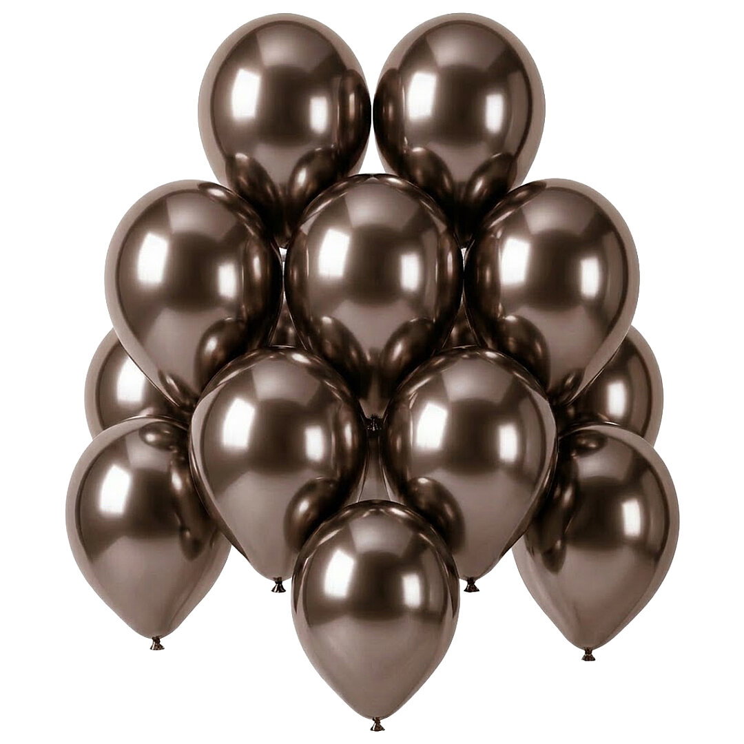 Truffle Renk Lateks krom Balon (30 cm) - 12 Adet - Beysüs