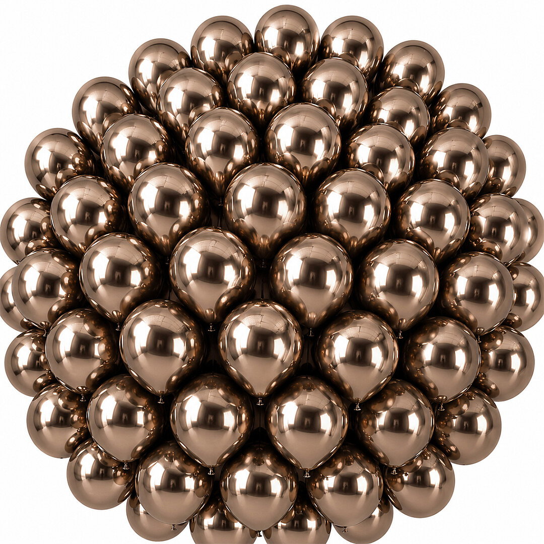 Truffle Renk Lateks krom Balon (30 cm) - 50 Adet - Beysüs