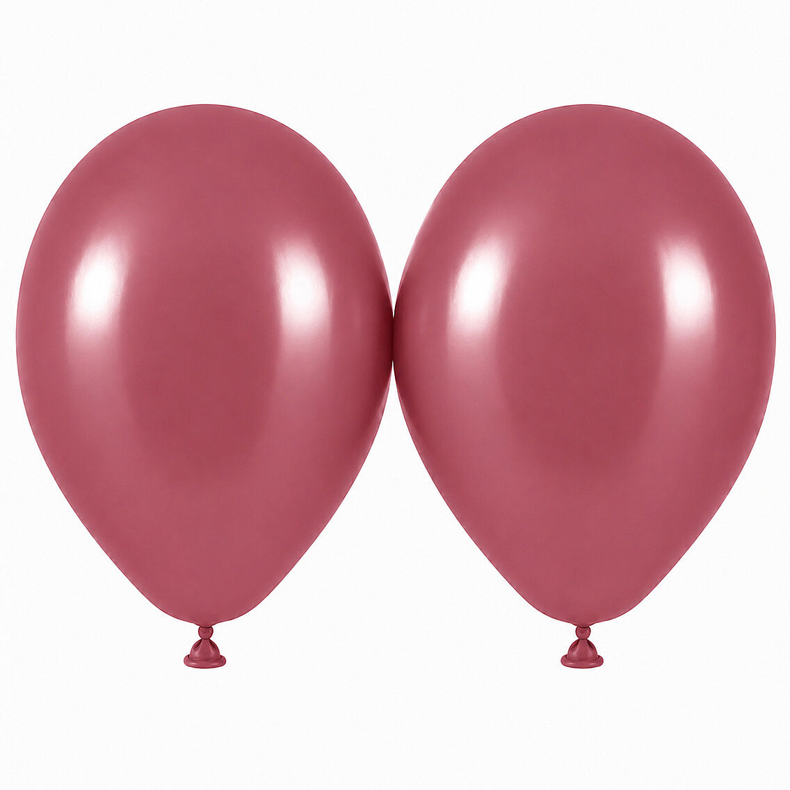 Yaban Çileği Renk Lateks Retro Balon (50 cm) - 2 Adet - 1