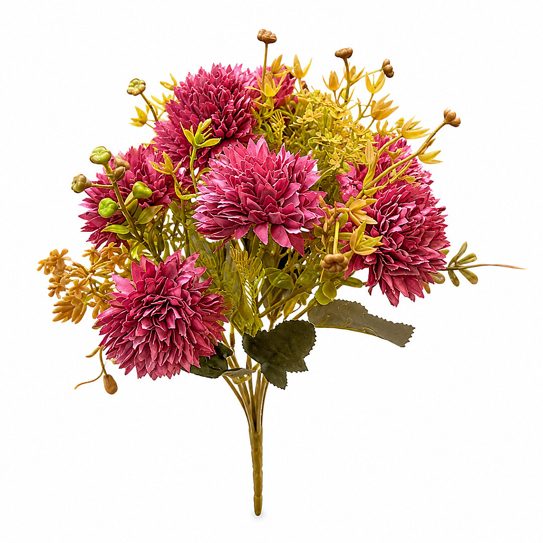 Yapay Çiçek Ortanca Küçük 30 cm Pembe - Beysüs