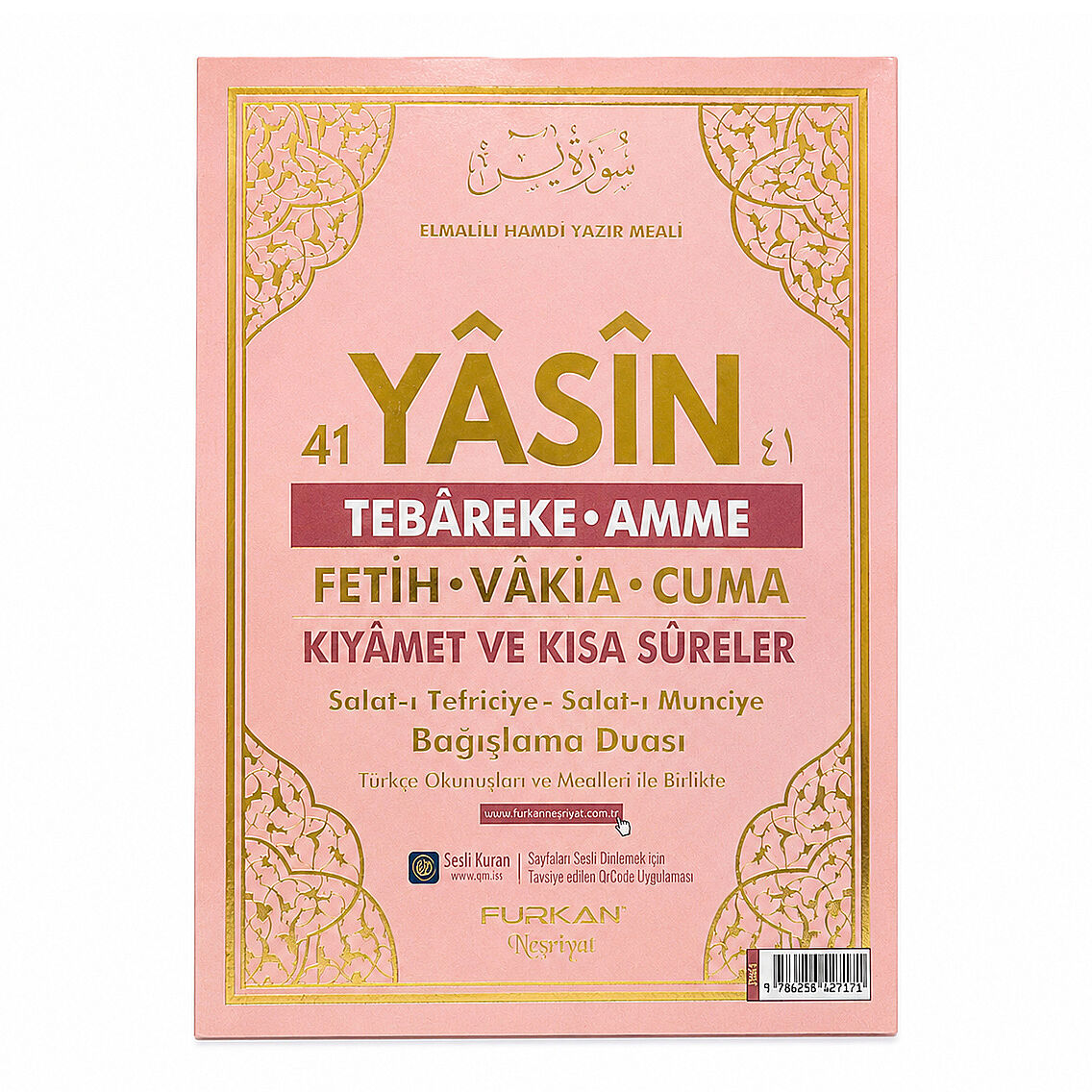 Yasin-i Şerif Cep Boy Pembe - 1