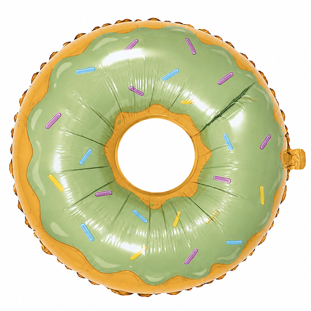 Yeşil Donut Folyo Balon - 1