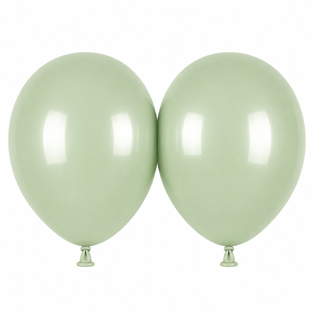 Yeşil Renk Lateks makaron Balon (45 cm) - 2 Adet - Beysüs