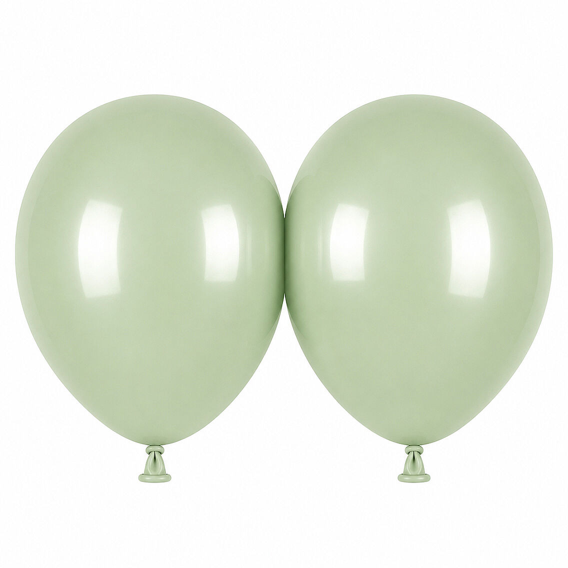 Yeşil Renk Lateks makaron Balon (45 cm) - 2 Adet - 1