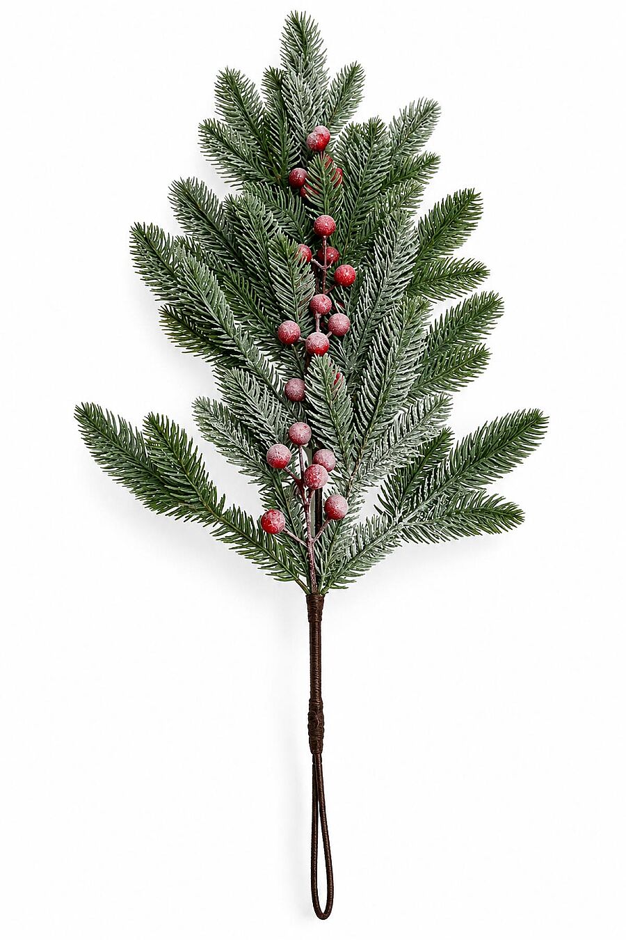 Yılbaşı Ağacı Süsü Karlı Kokinalı Çam Dalı 71 cm - 3
