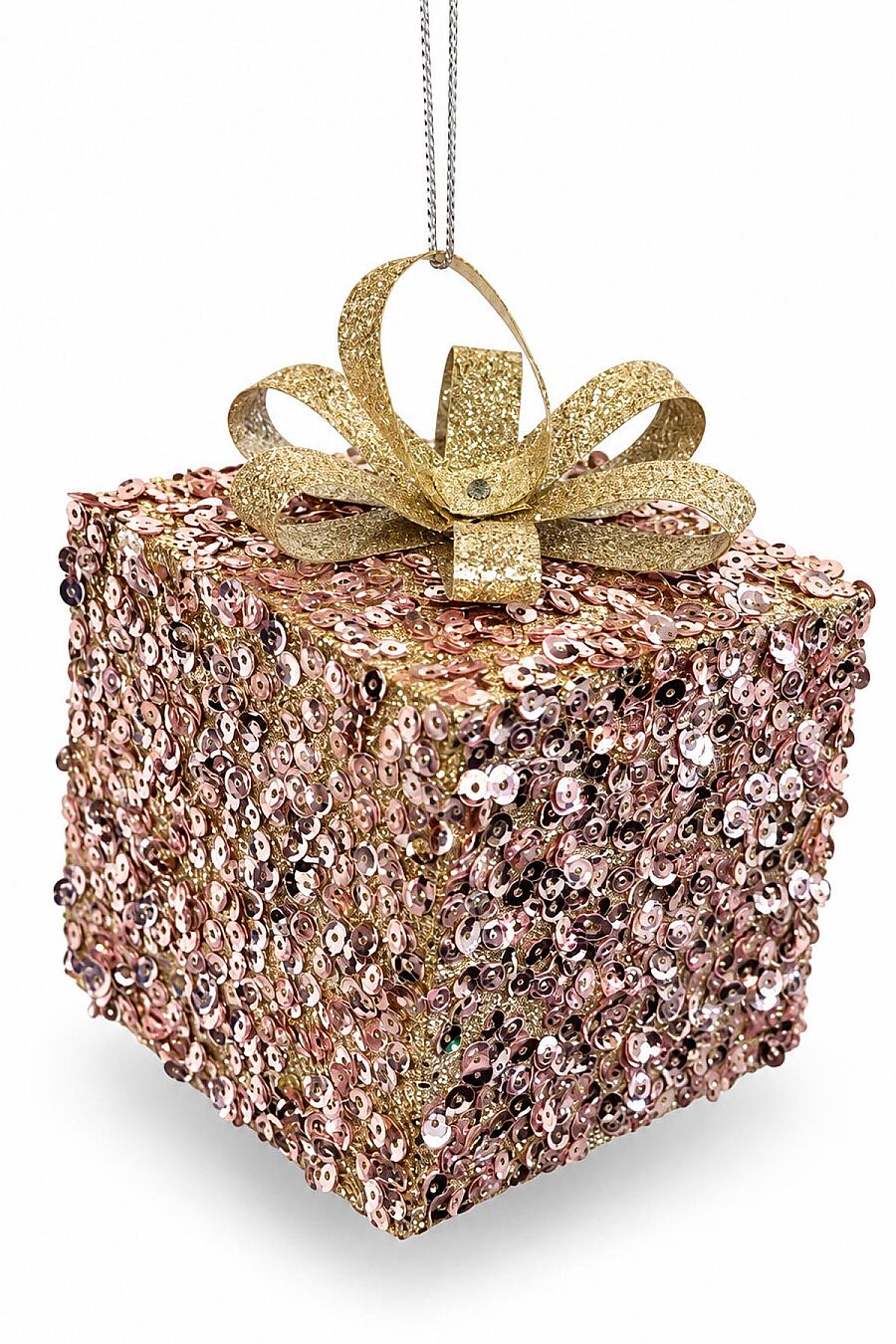 Yılbaşı Ağacı Süsü Rose Gold Hediye Kutusu 10 cm - 2