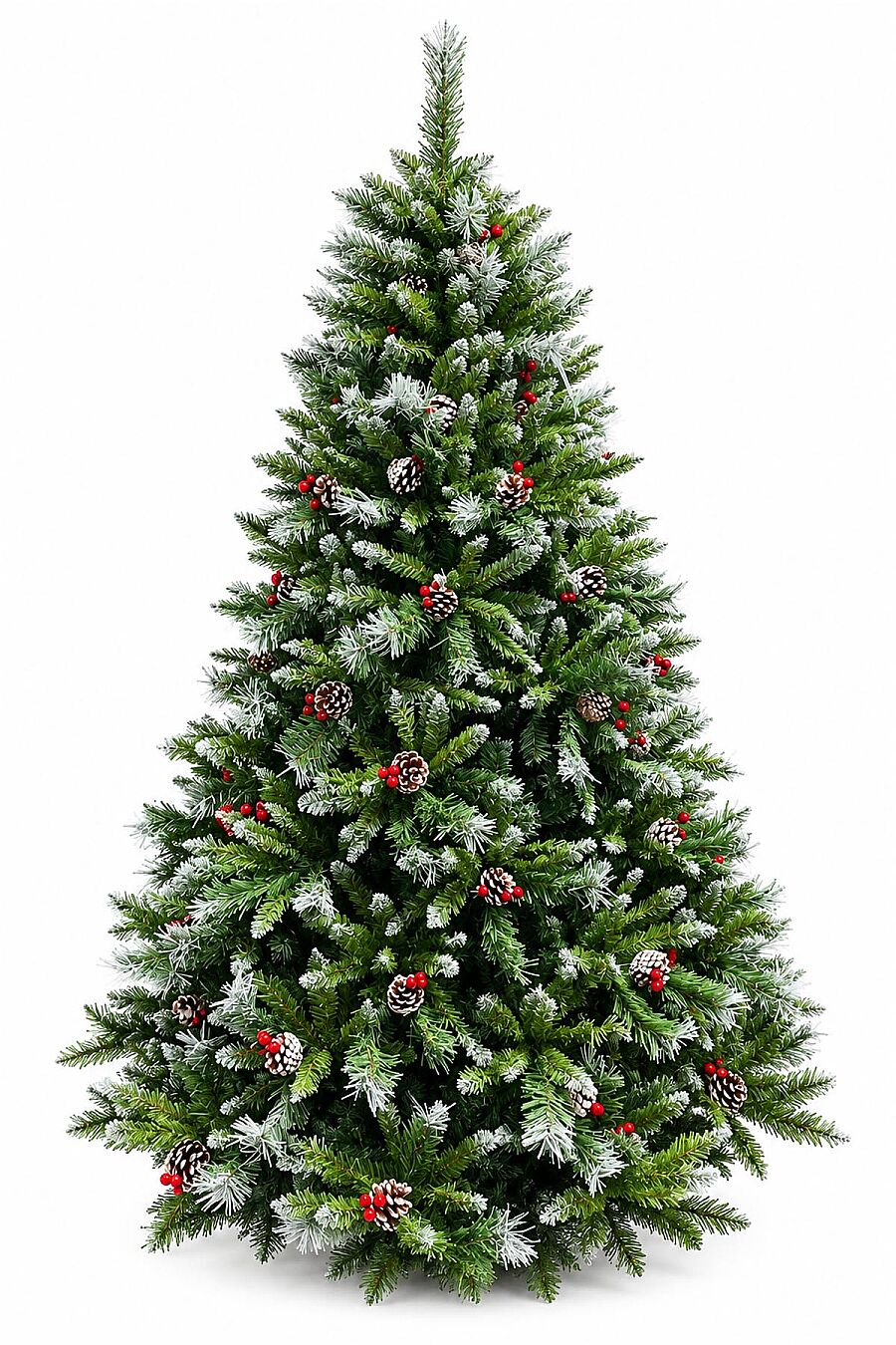 Yılbaşı Çam Ağacı Kozalaklı ve Kokinalı 195 cm 1300 Dal (1348T) - 2