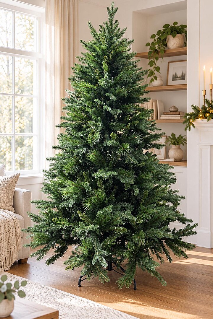 Yılbaşı İthal Premium Çam Ağacı 180 cm 1200 Dal (871T) - 5