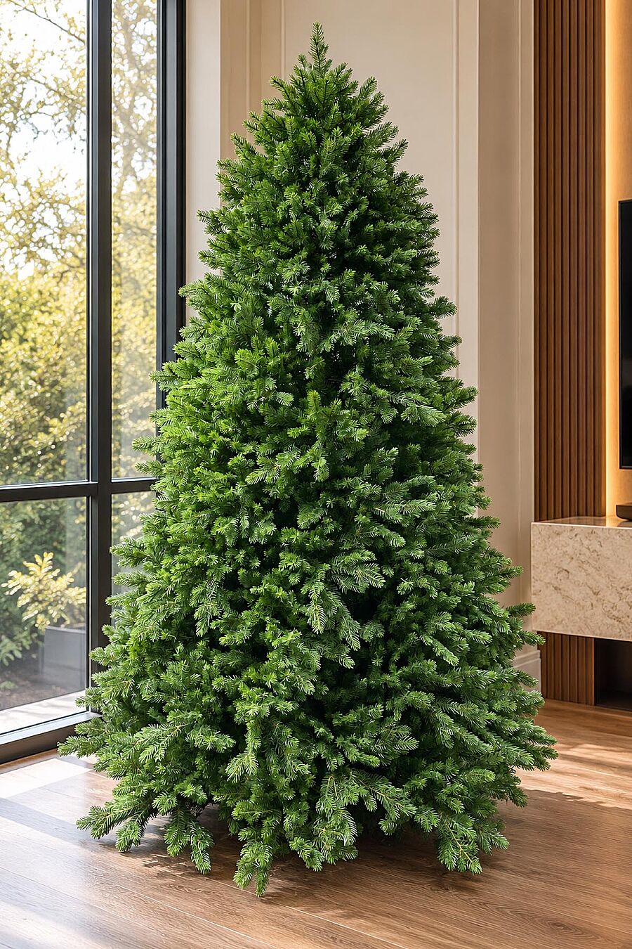Yılbaşı İthal Premium Çam Ağacı 210 cm 1268 Dal (1268T) - 6