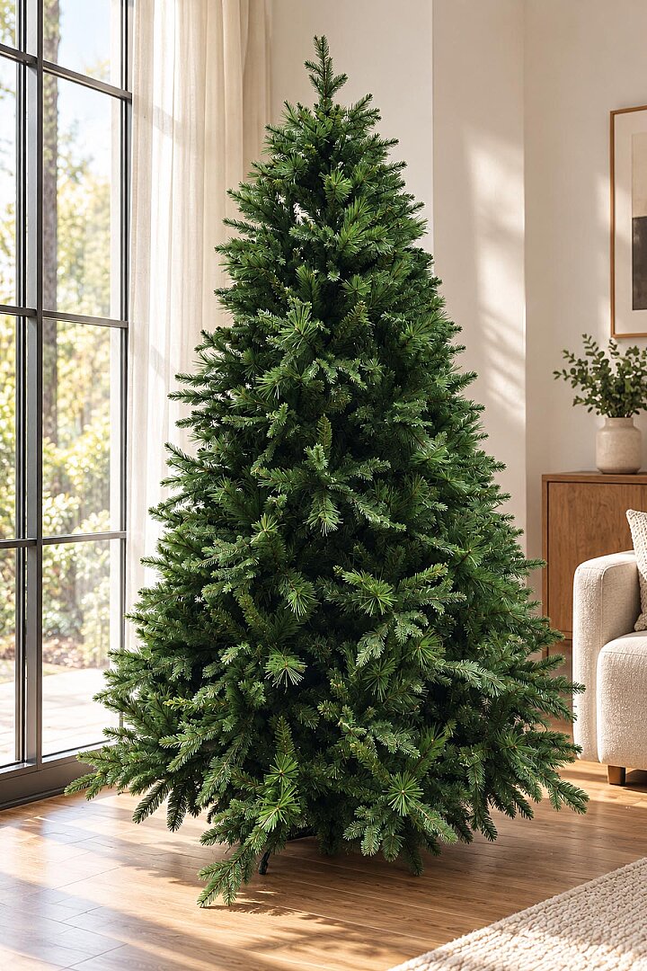 Yılbaşı İthal Premium Çam Ağacı 210 cm 1268 Dal (1293T) - 3