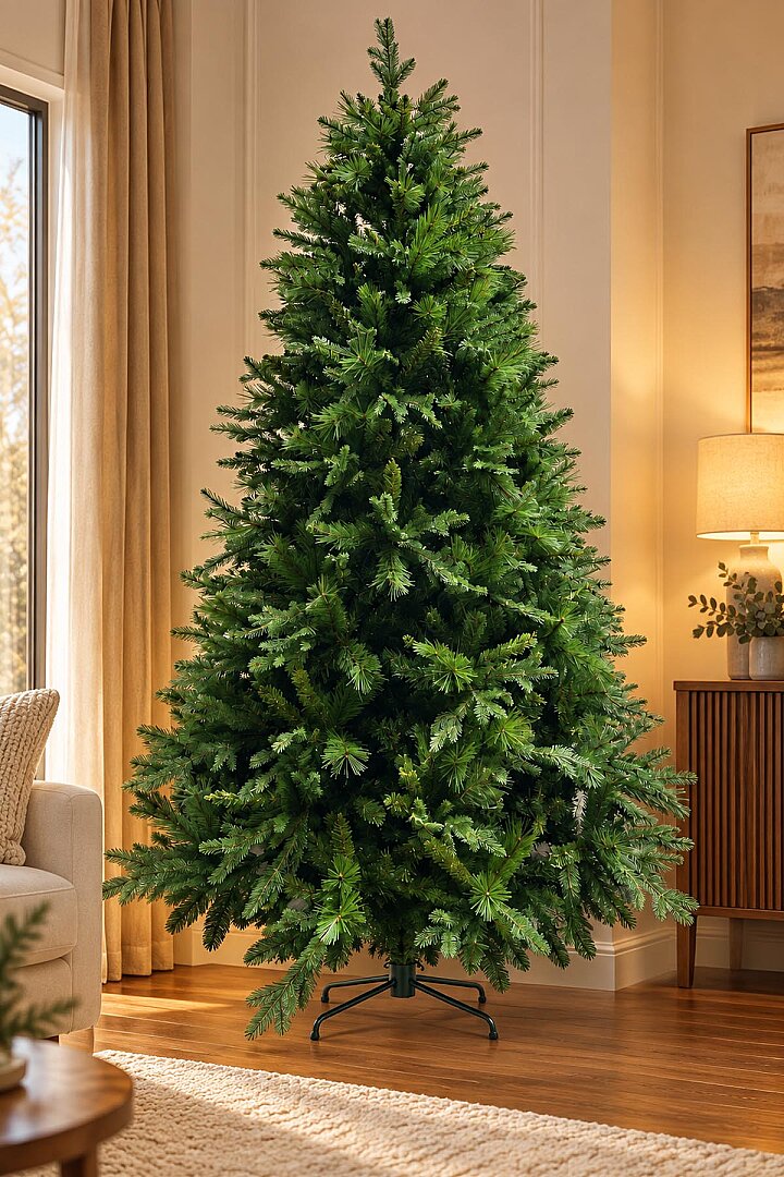 Yılbaşı İthal Premium Çam Ağacı 210 cm 1268 Dal (1293T) - 4